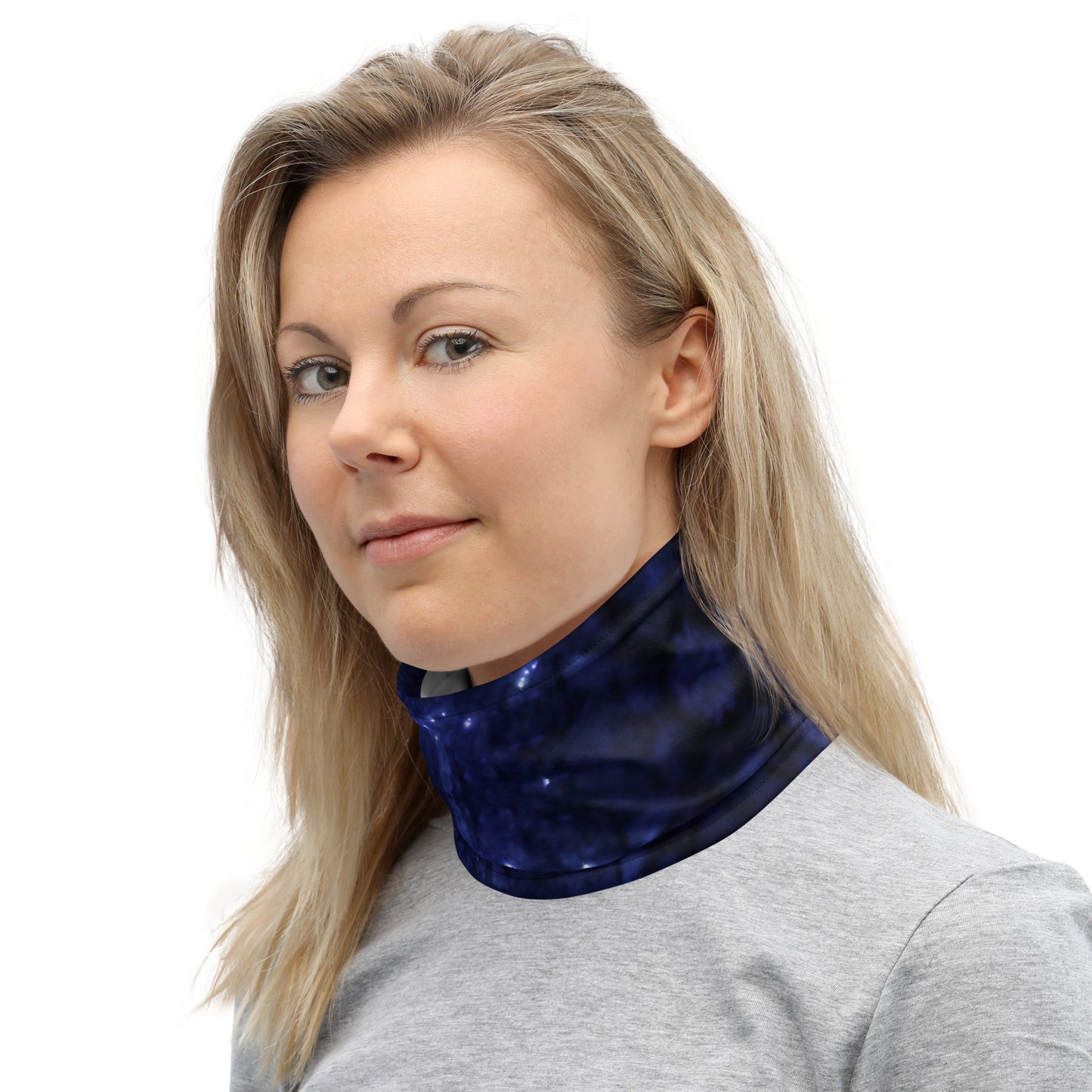 Abstract Galaxy Neck Gaiter Women's View