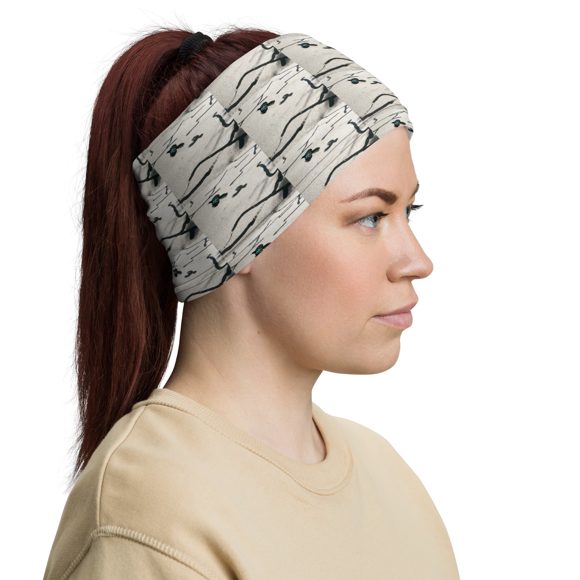 Desert Bird Abstract Head Wrap Women's View