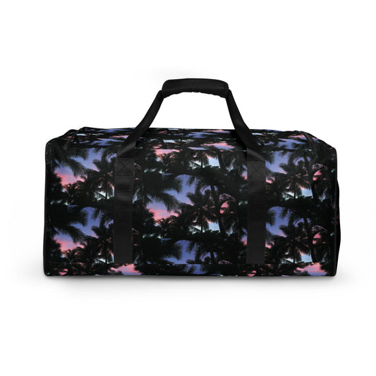 Sunset Palms Camo All-Over Print Duffle Bag