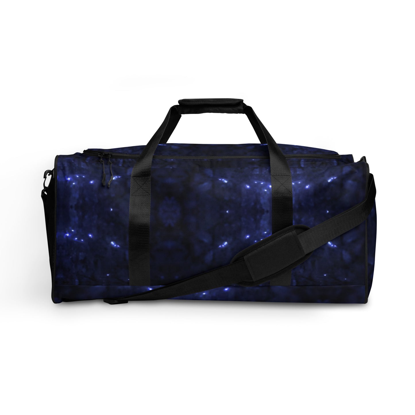 Abstract Galaxy All-Over Print Duffle Bag Front