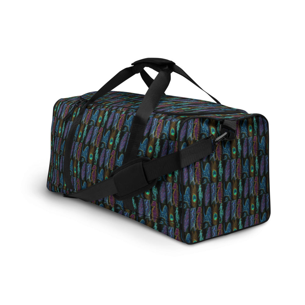 Creatures Camo Duffle Bag Left Front