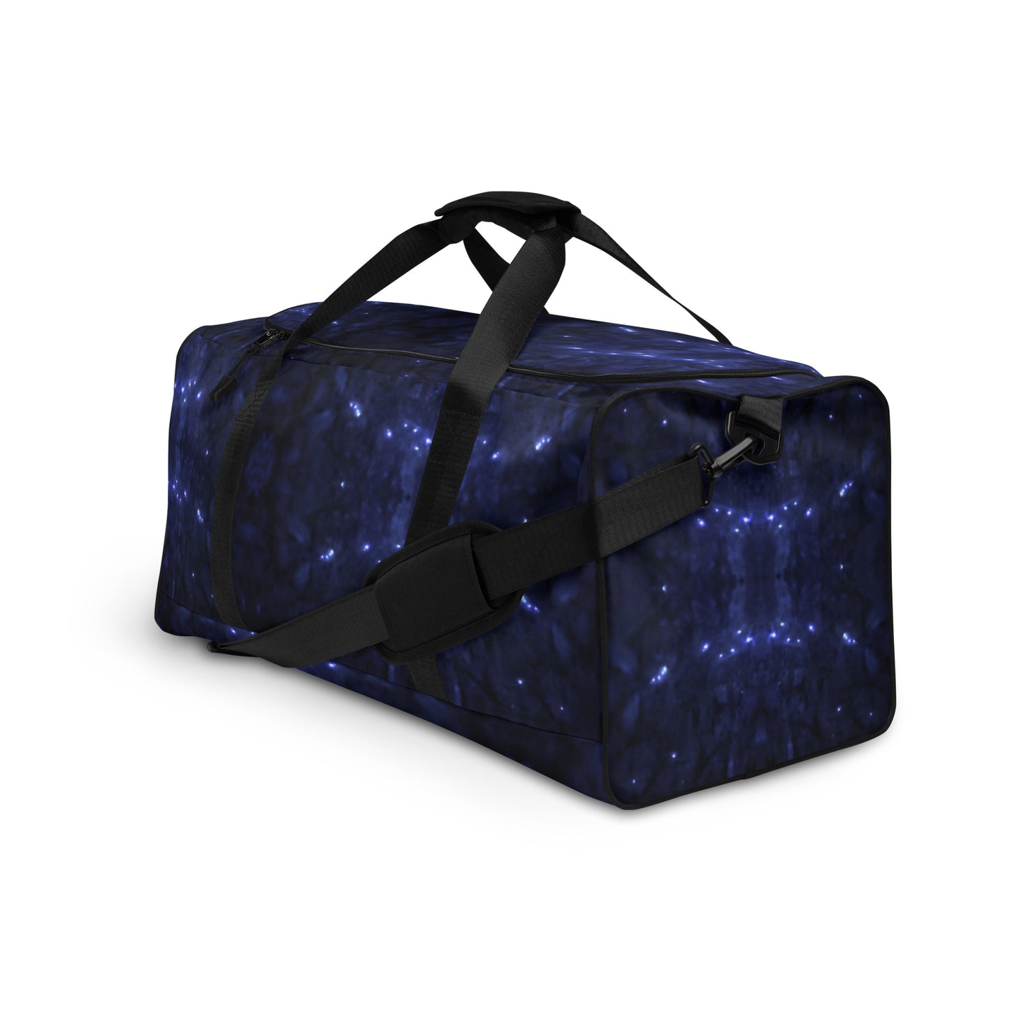 Abstract Galaxy All-Over Print Duffle Bag Left Front