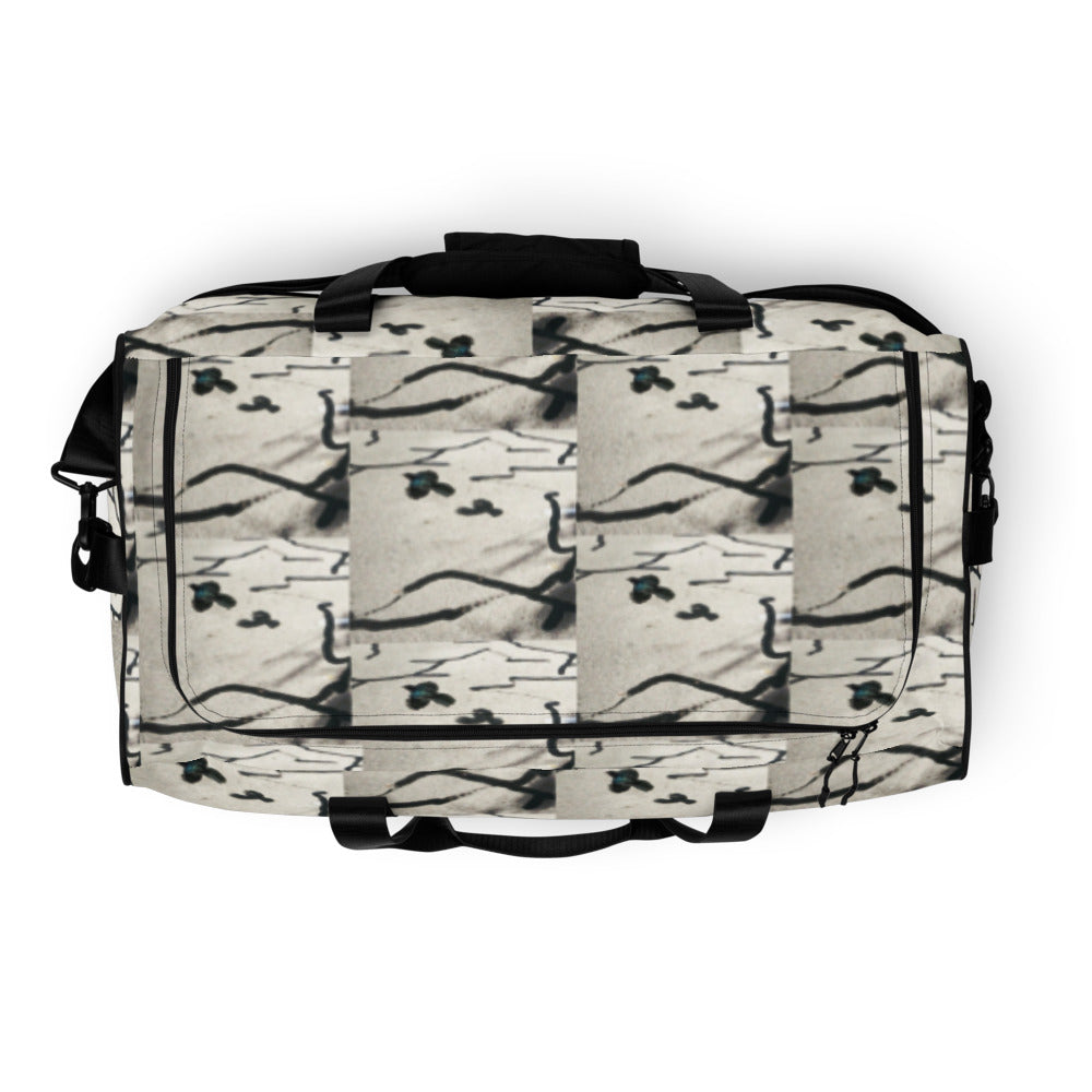 Desert Bird Abstract Duffle Bag Top