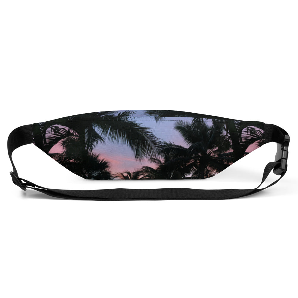 Sunset Palms Fanny Pack Back