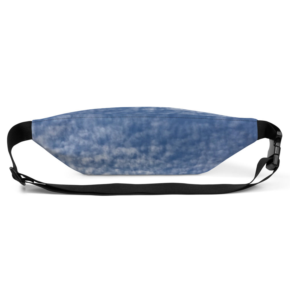 Paintbrush Clouds Fanny Pack Back