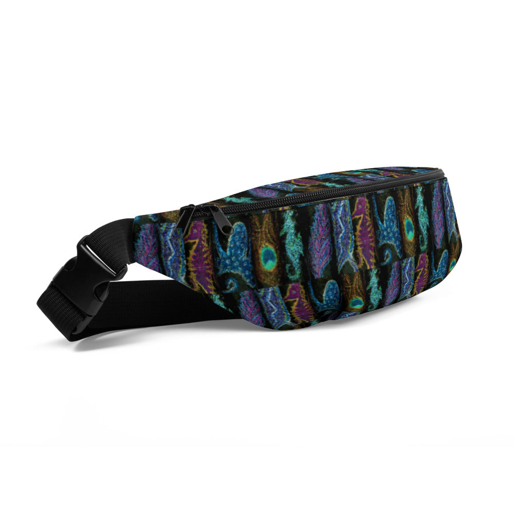 Creatures Camo Fanny Pack 3/4 View