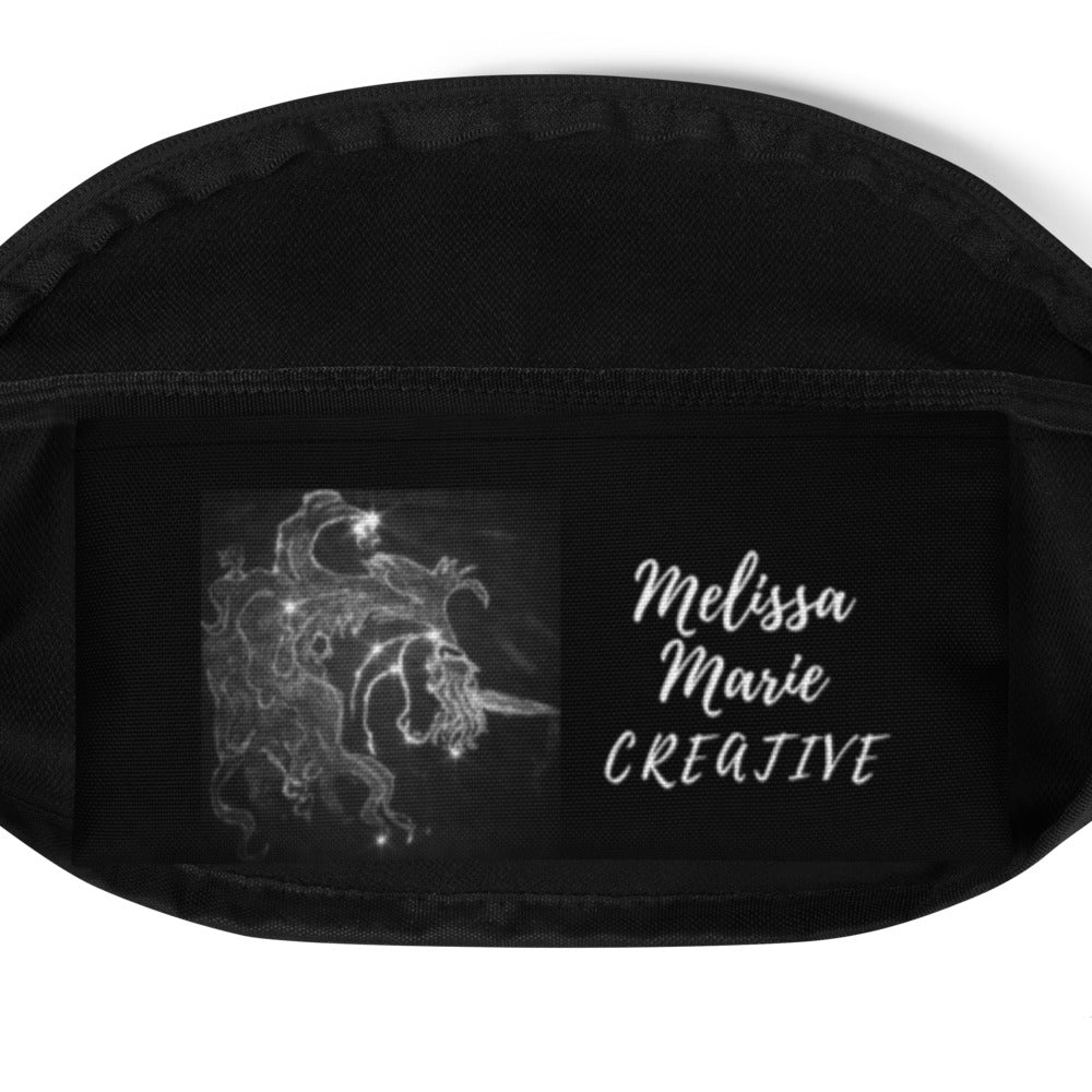 Magical Unicorn Fanny Pack Inside Pocket