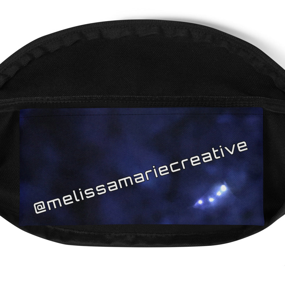 Abstract Galaxy Fanny Pack Inside Pocket