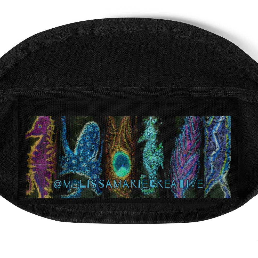 Creatures Camo Fanny Pack Inside Pocket