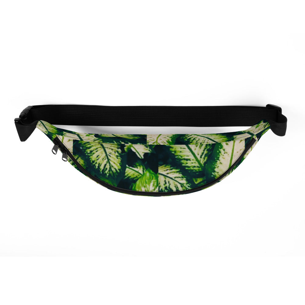 Rainforest Leaves Fanny Pack Top