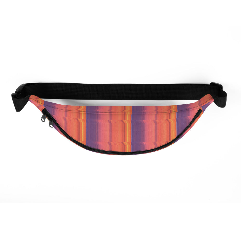 Abstract Sunset Fanny Pack Top