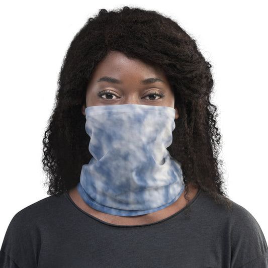 Paintbrush Clouds Neck Gaiter Front