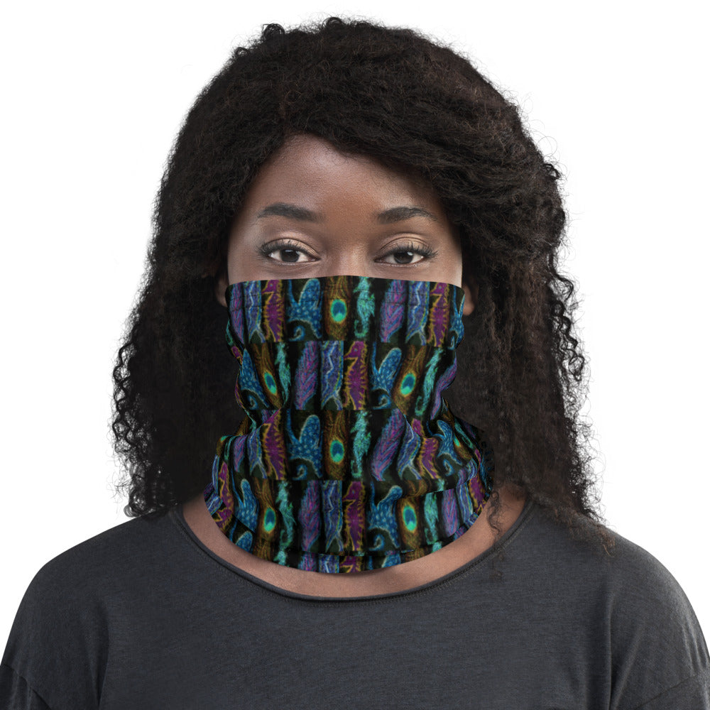 Creatures Camo All-Over Print Neck Gaiter