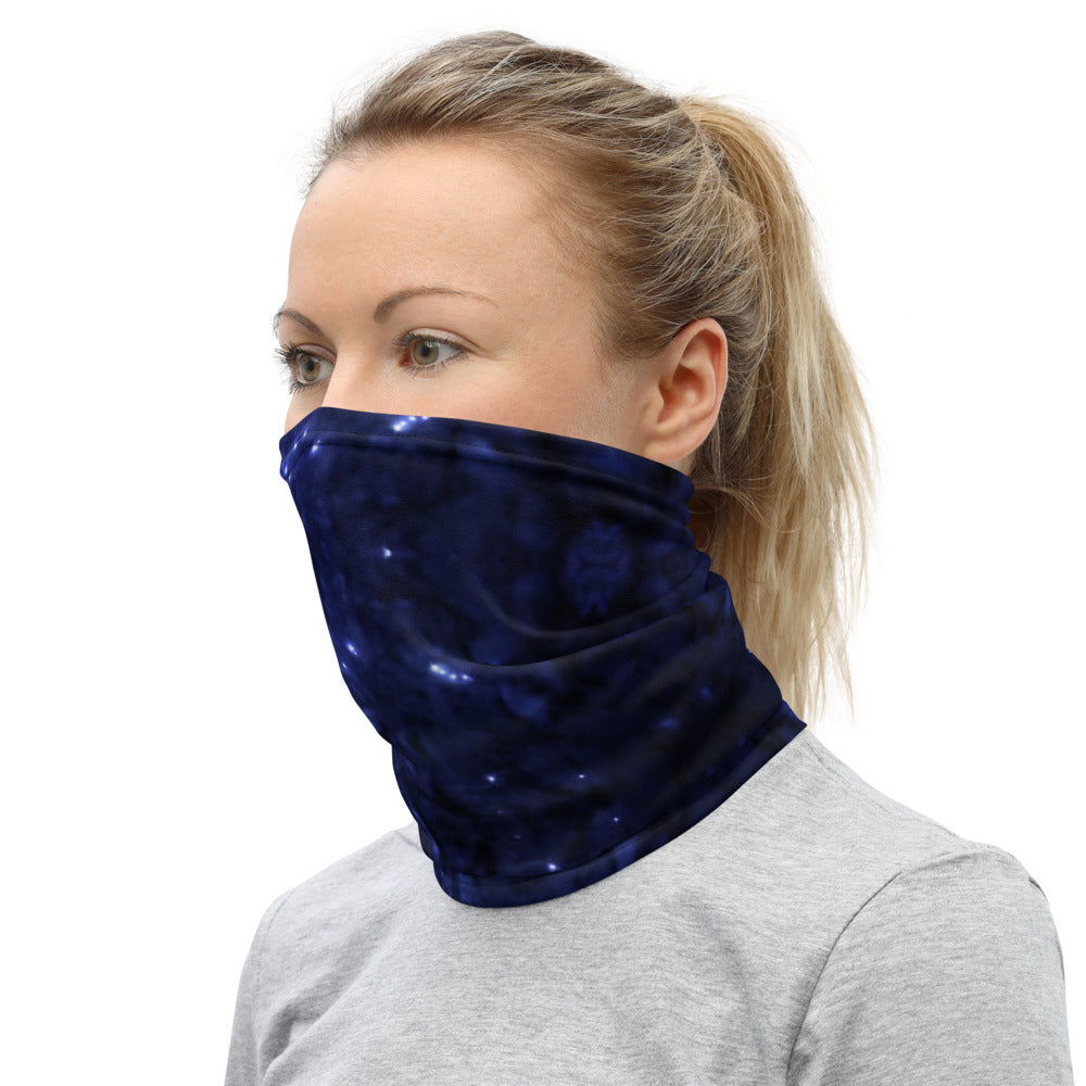 Abstract Galaxy Neck Gaiter Left Side