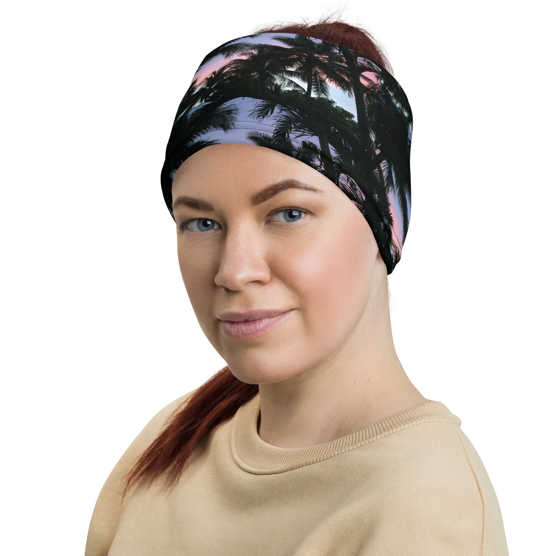 Sunset Palms Head Wrap Women's View