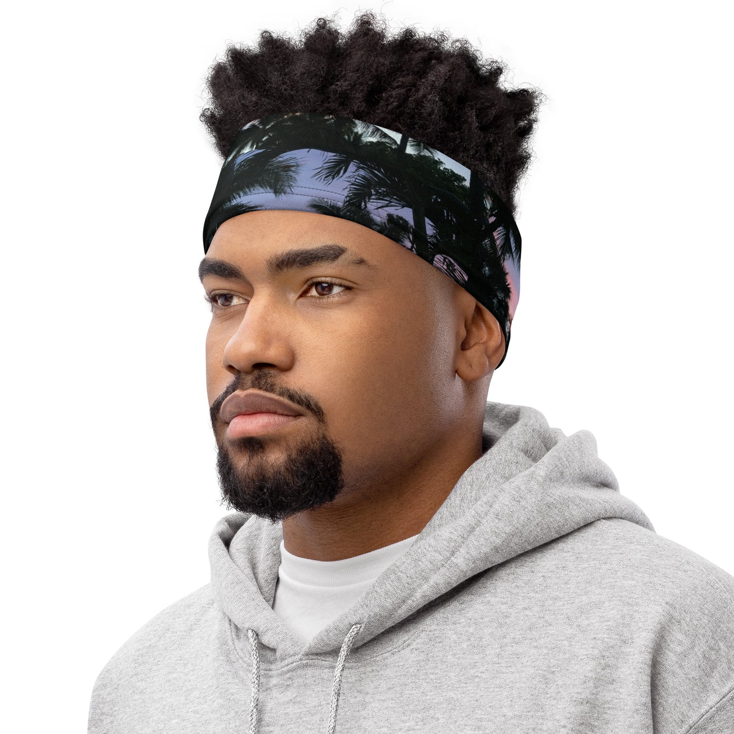 Sunset Palms Camo Headband Men's View