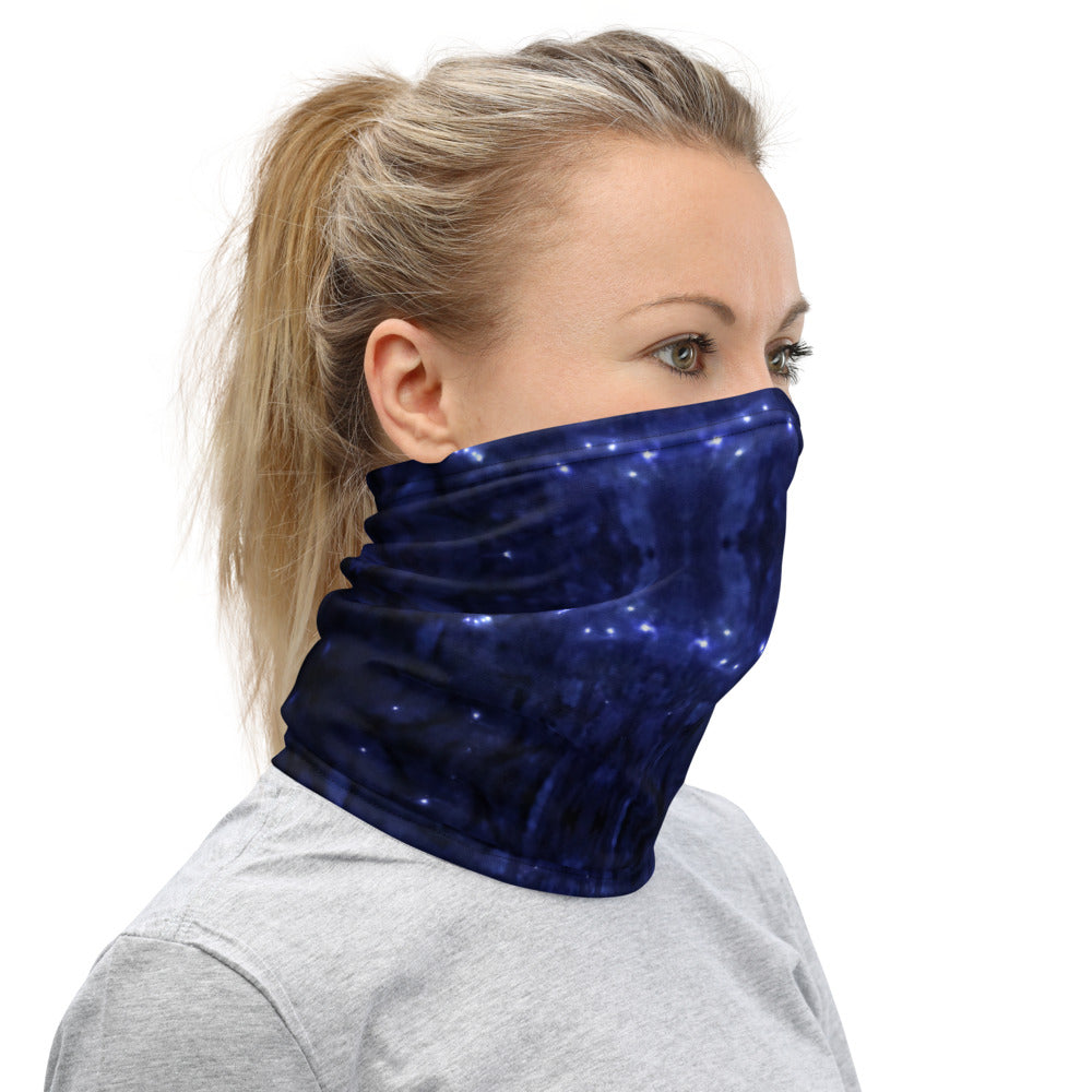 Abstract Galaxy Neck Gaiter Right Side