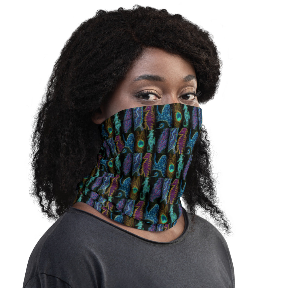 Creatures Camo All-Over Print Neck Gaiter