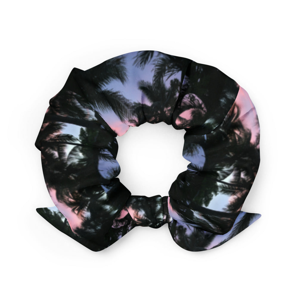 Sunset Palms Scrunchie Back