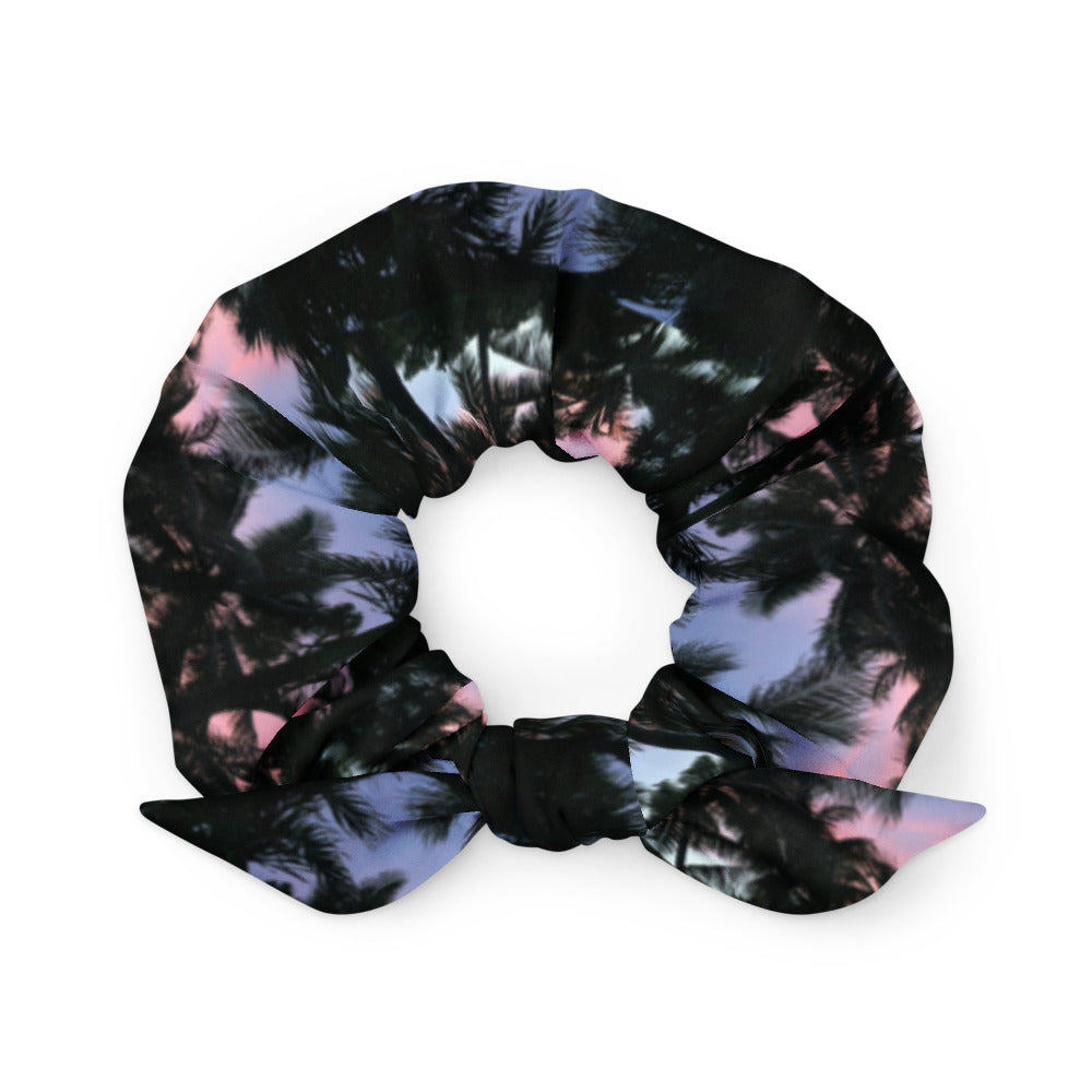 Sunset Palms Scrunchie Front