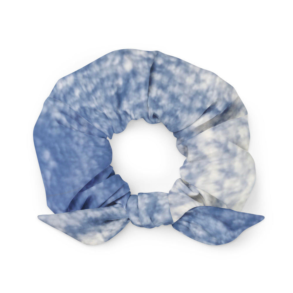 Paintbrush Clouds Scrunchie Front