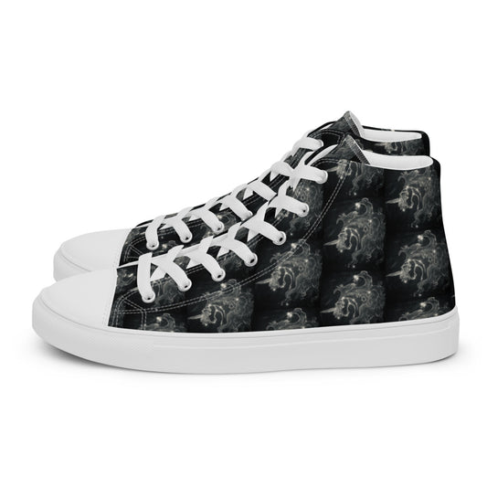 Magical Unicorn Men's High Tops Left