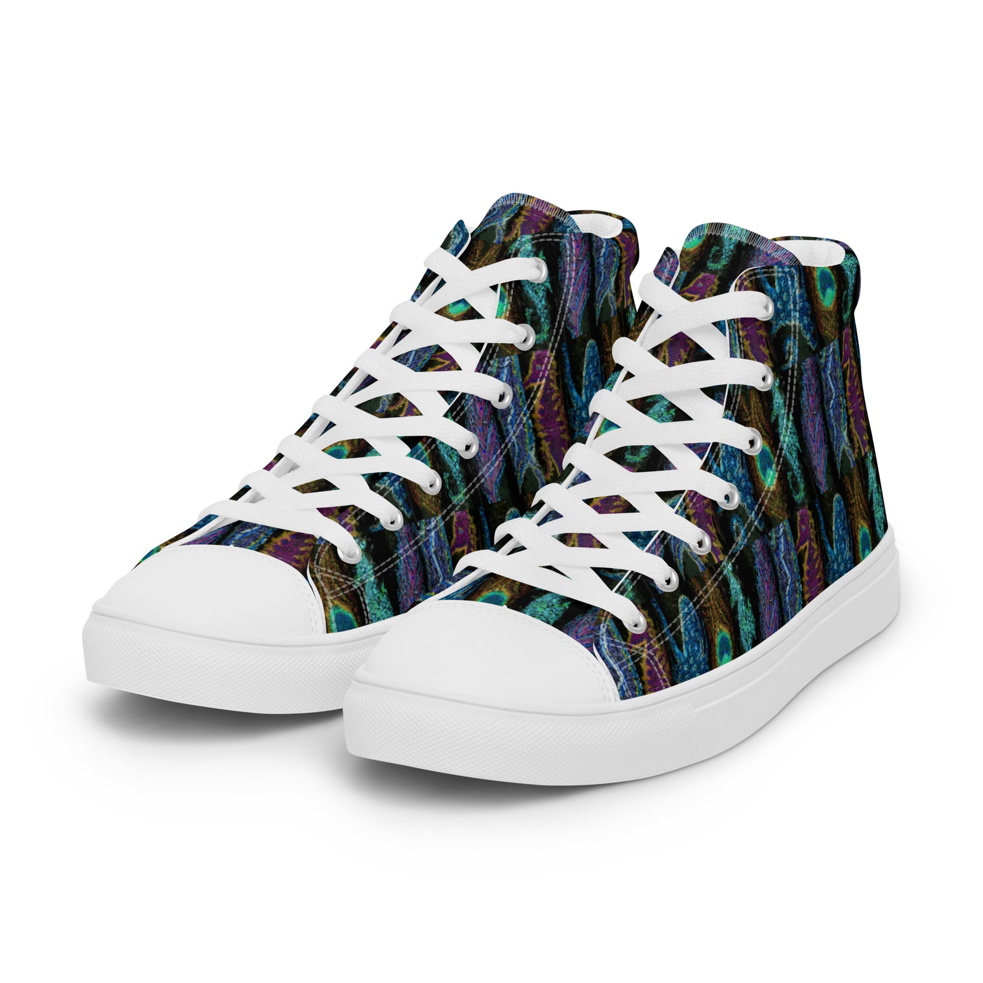 Creatures Camo Men's High Tops Left Front