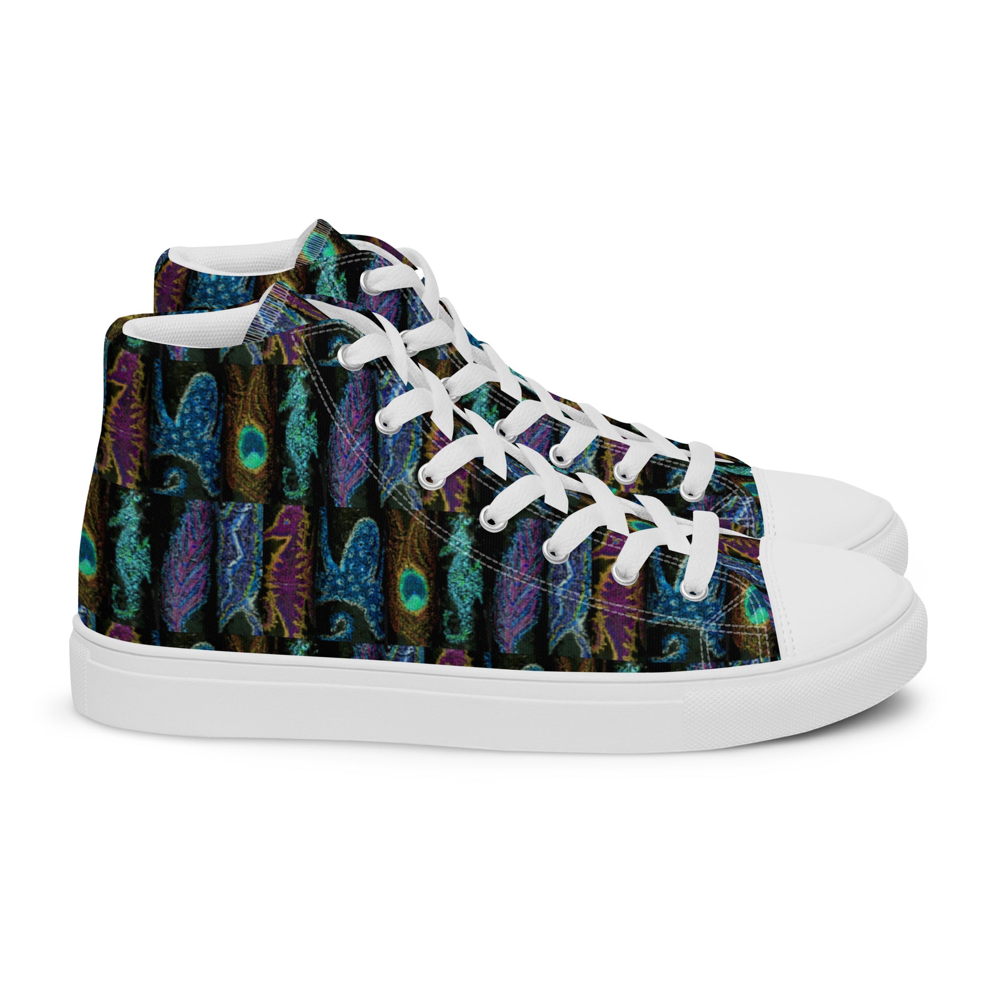 Creatures Camo Men's High Tops Right