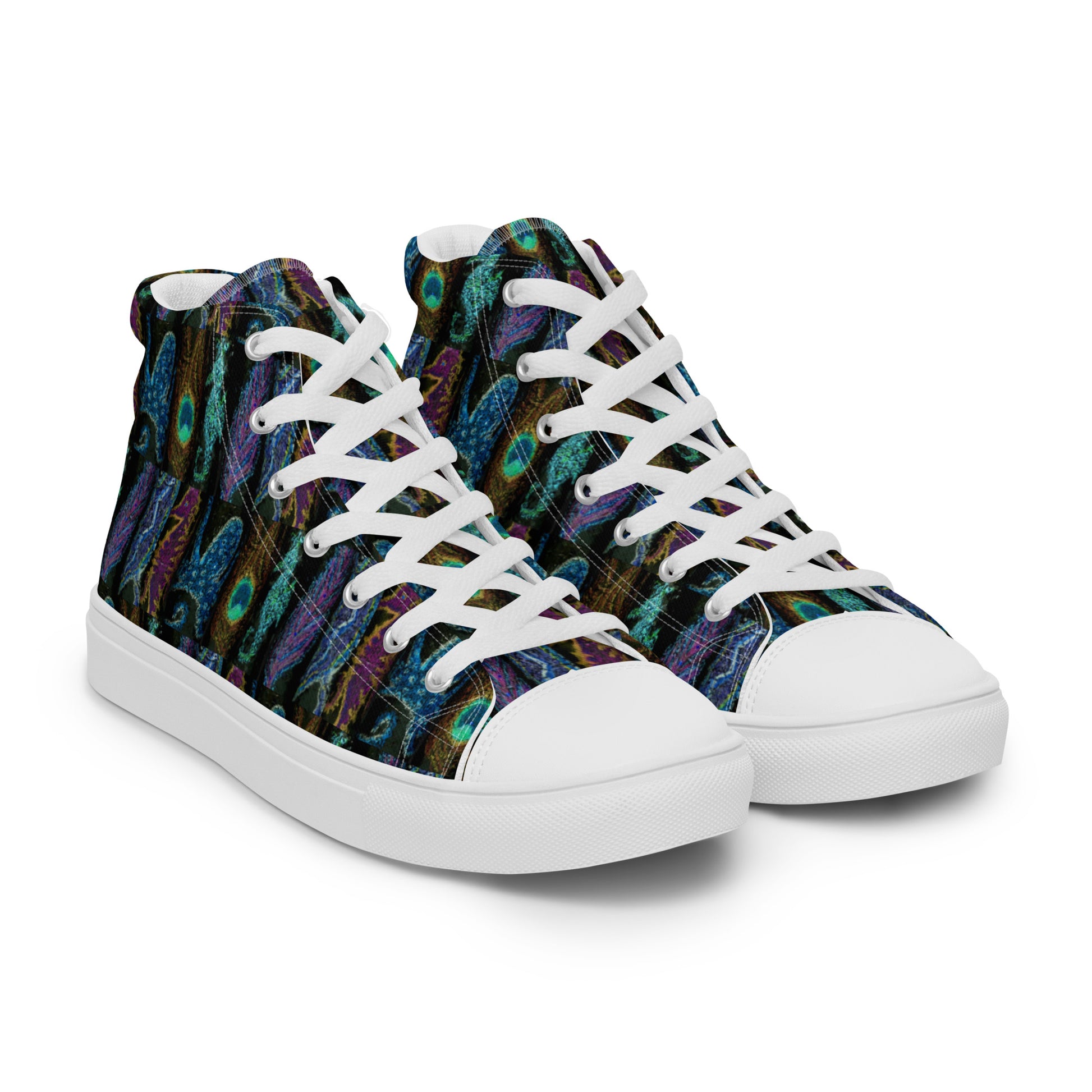 Creatures Camo Men's High Tops Right Front