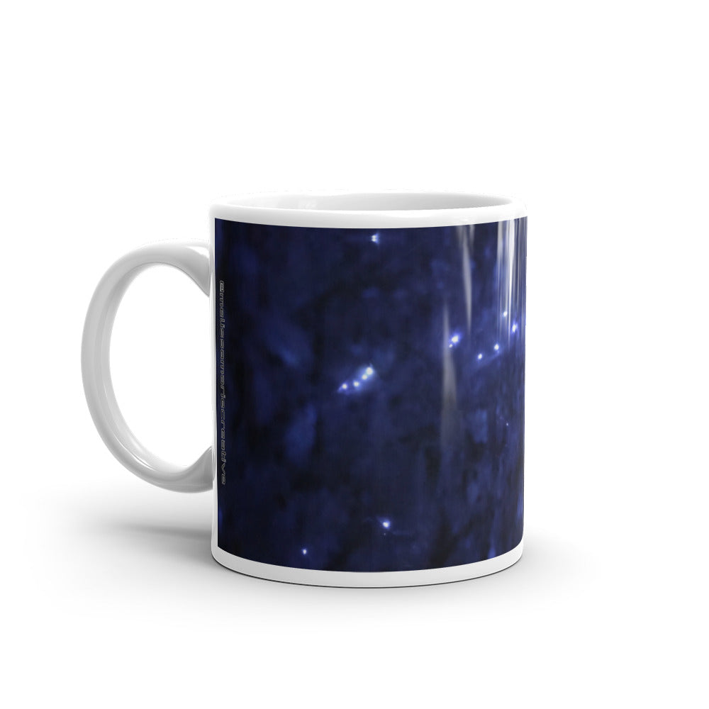 Abstract Galaxy Mug 11oz Handle Left