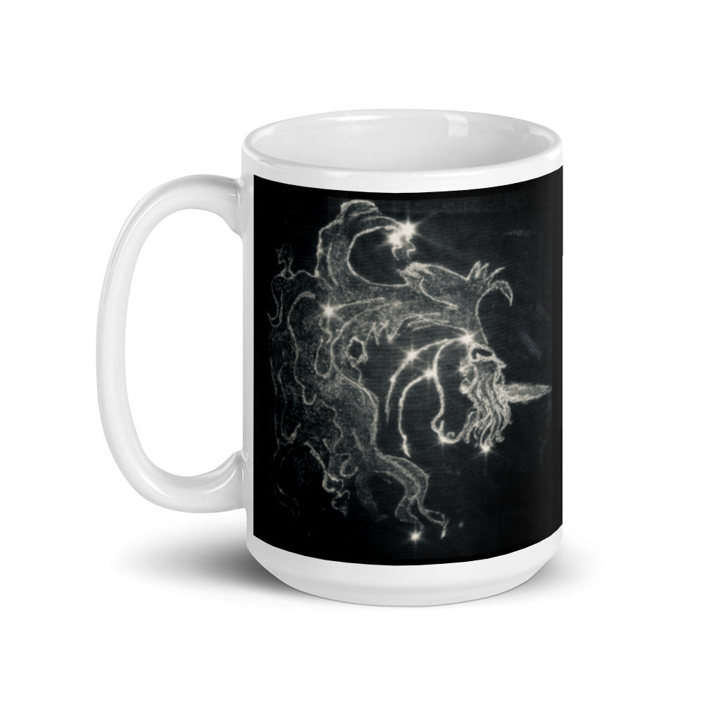 Magical Unicorn 15oz Mug Handle Left