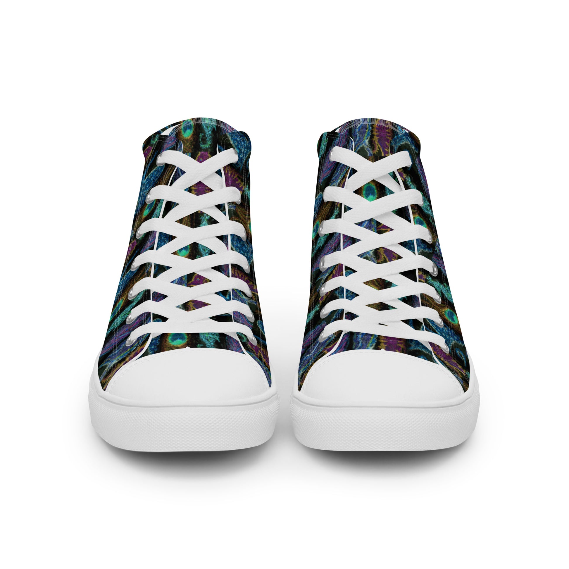 Creatures Camo Women's HIgh Tops Front