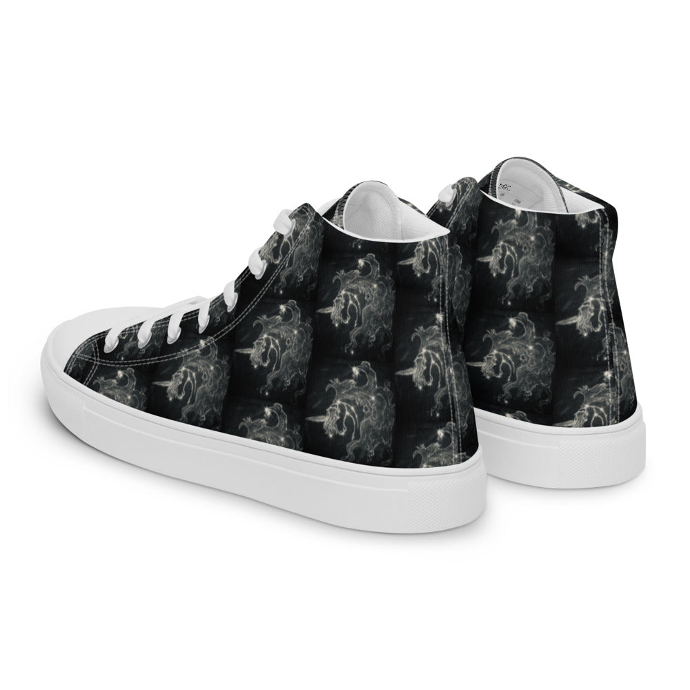 Magical Unicorn Women's High Tops Left Back