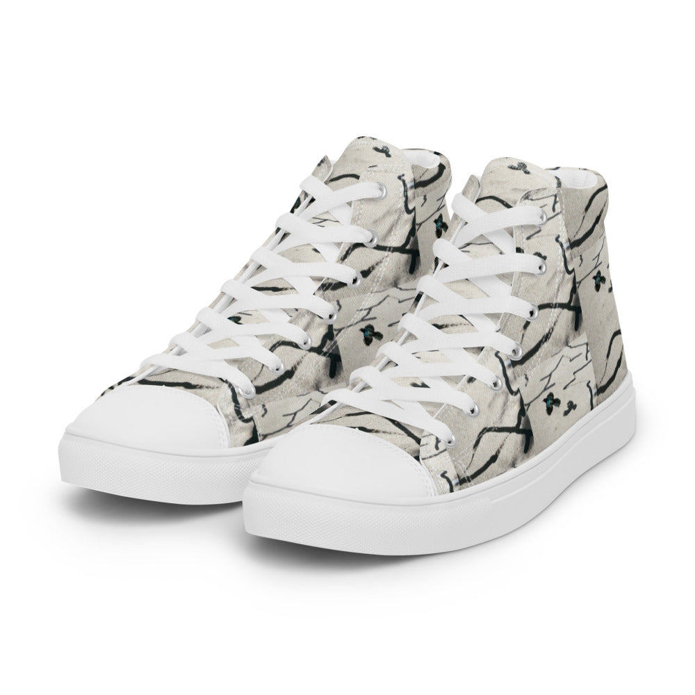 Desert Bird Abstract Women's High Tops Left Front