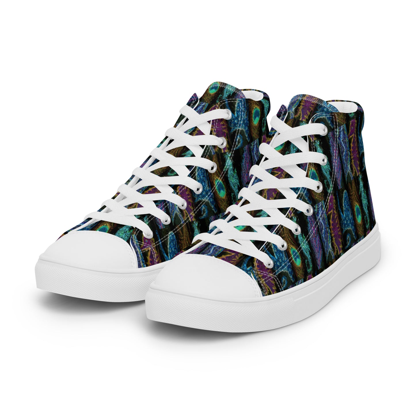 Creatures Camo Women's HIgh Tops Left Front