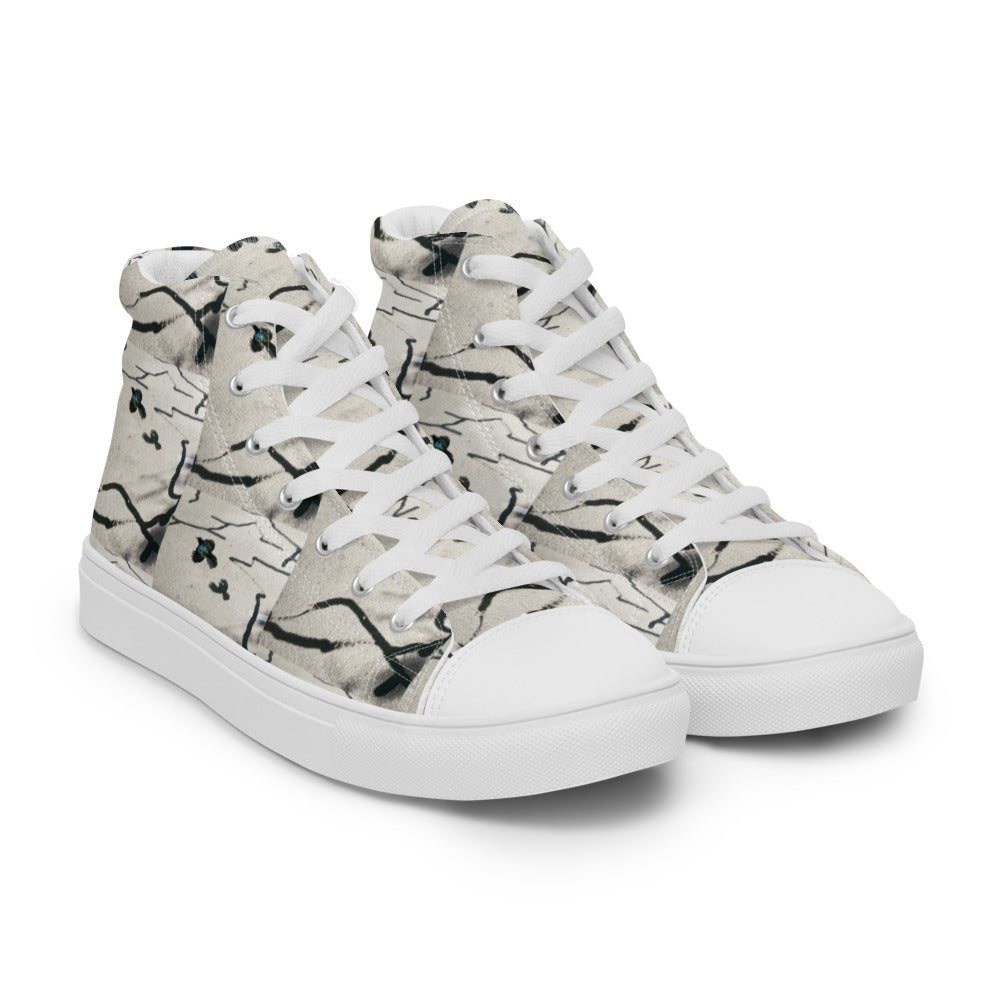 Desert Bird Abstract Women's High Tops Right Front